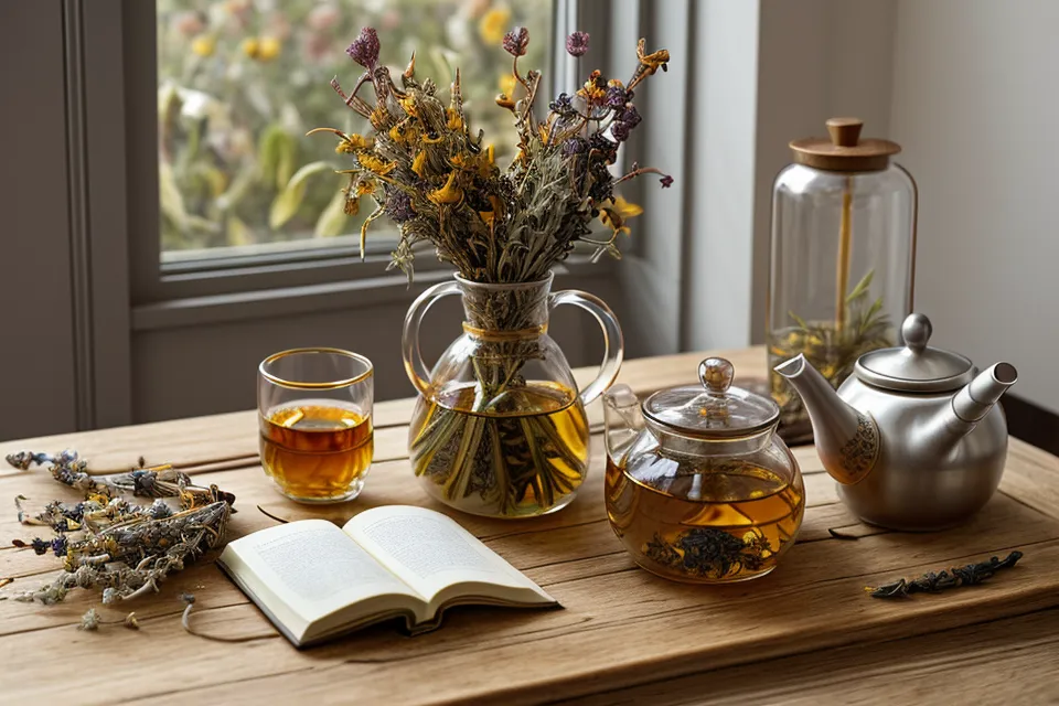 Verre d'eau avec psyllium blond, coupe-faim naturel préparé au bureau